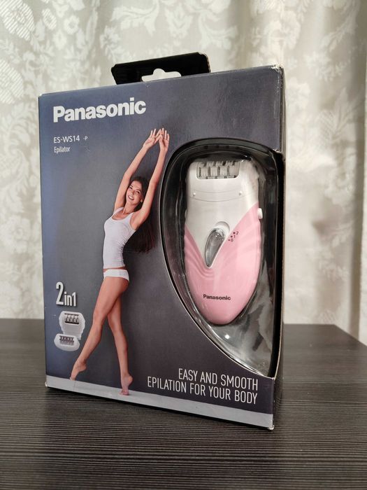 Новий епілятор Panasonic ES-WS14 (2 в 1). Оригінал, в коробці!