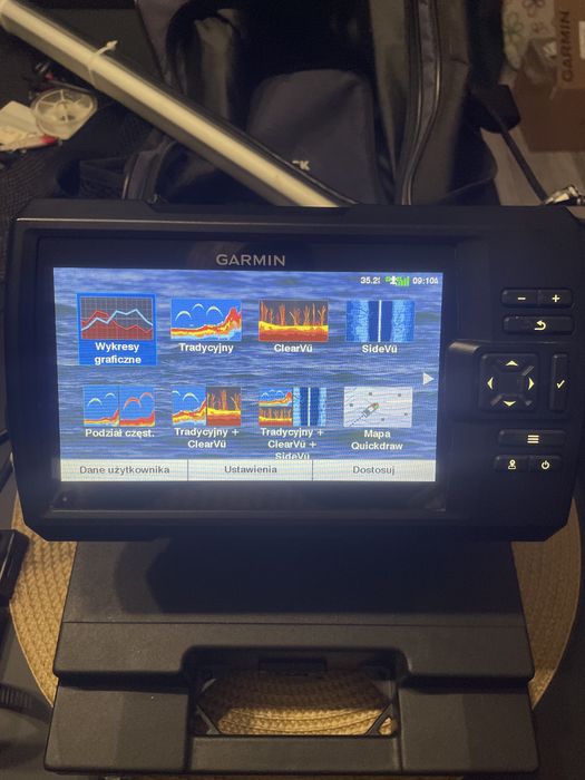 ZESTAW Echosonda Garmin 7” i przetwornik