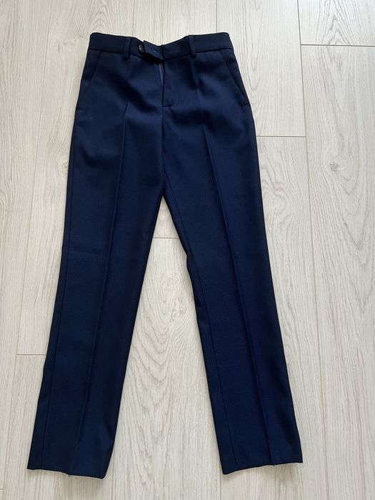 Брючний костюм темного синього кольору