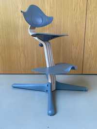 Stokke Nomi krzesełko ergonomiczne | Natural White Oak + Storm Grey