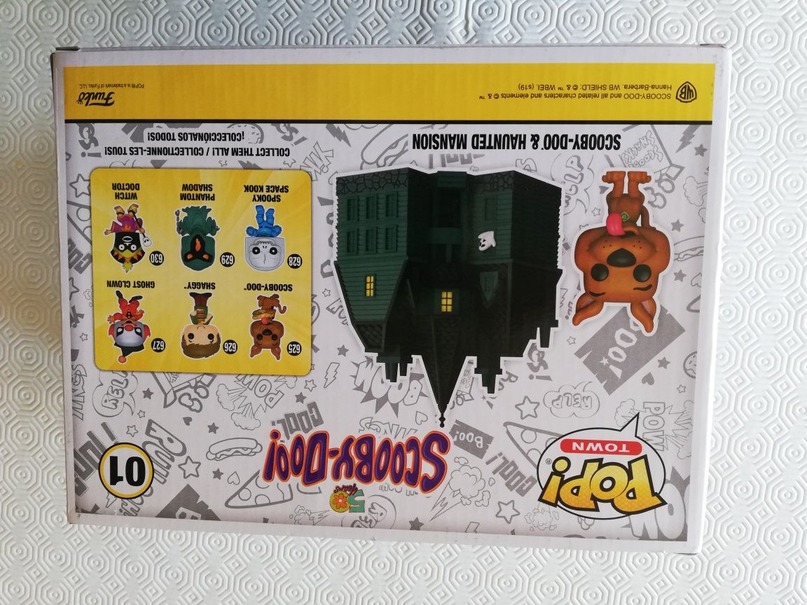 Scooby-doo Town (casa) funko pop figura colecionável brinquedo