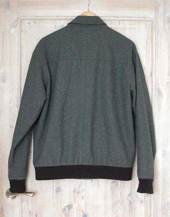 wiosenno - jesienna szara kurtka pilotka MTWTFSS WEEKDAY - wełna - M