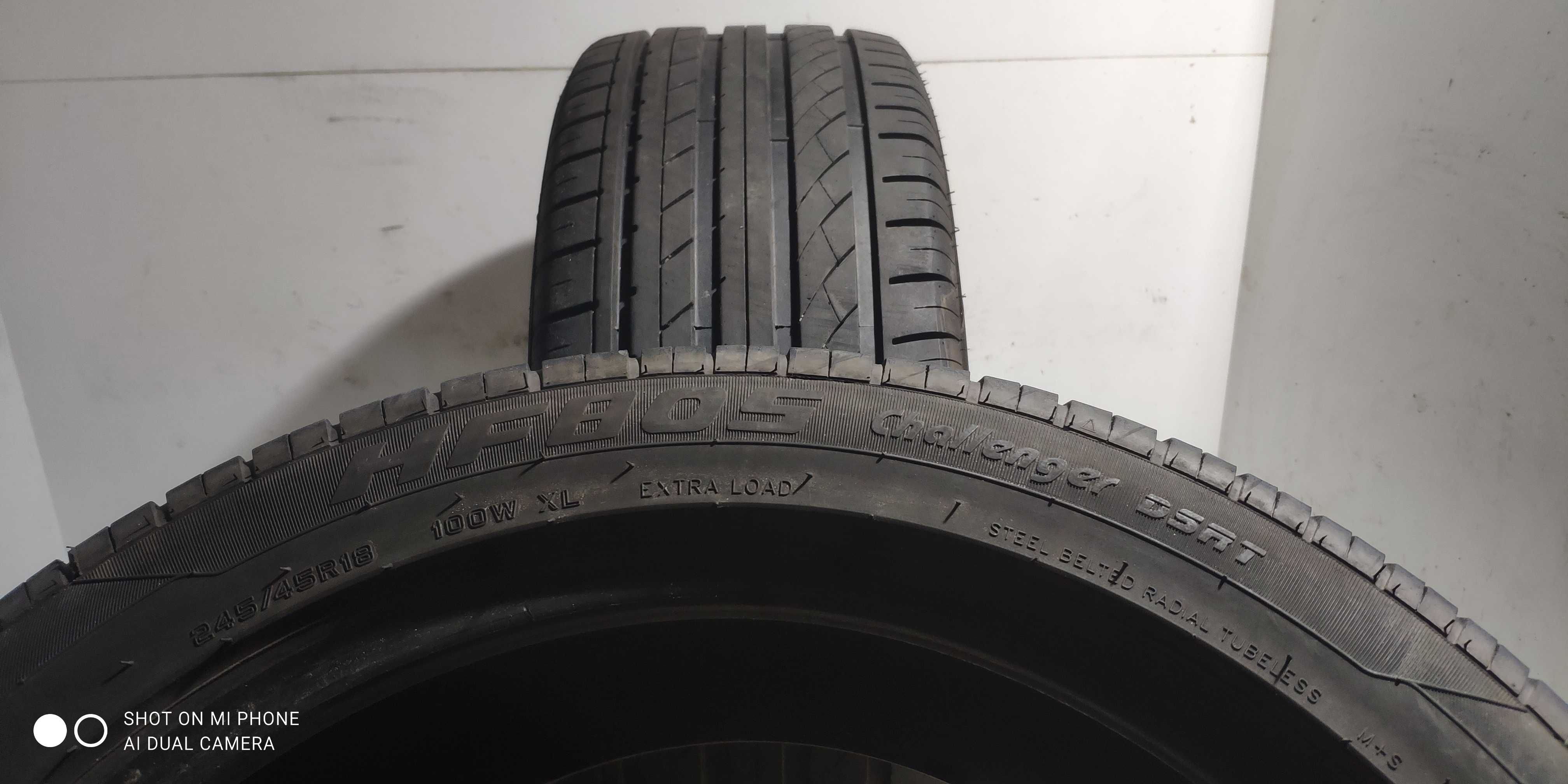 Opony 245/45R18 100W XL HIFLY para 2szt komplet HF805 opona lato 1szt