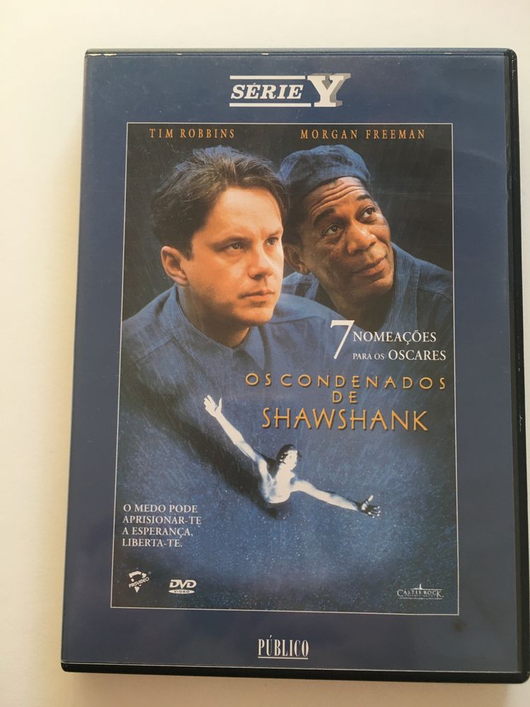 Os Condenados de Shawshank - filme DVD NOVO