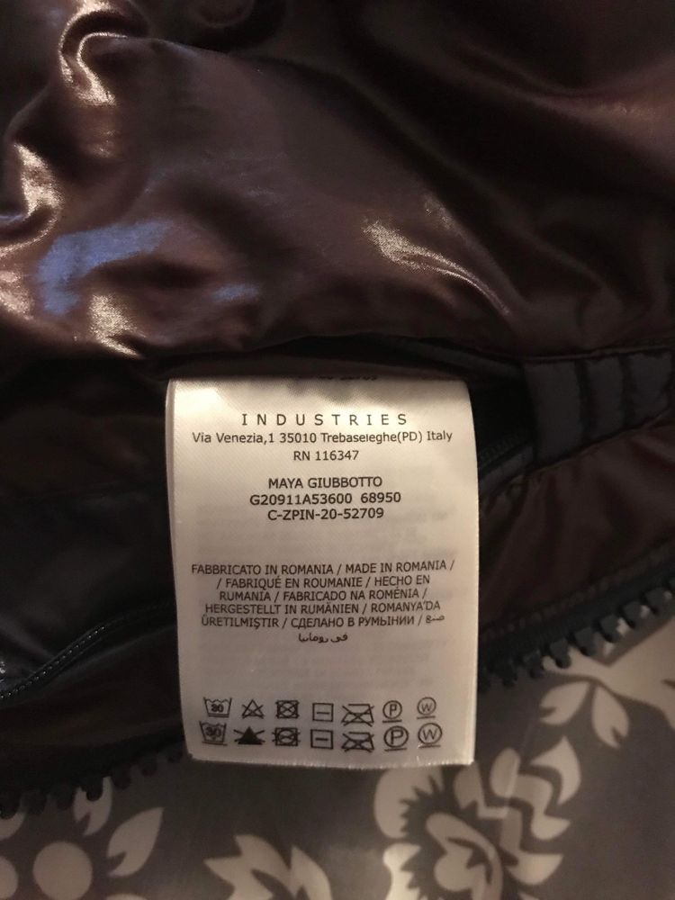 Moncler Maya Granatowa Size 3
