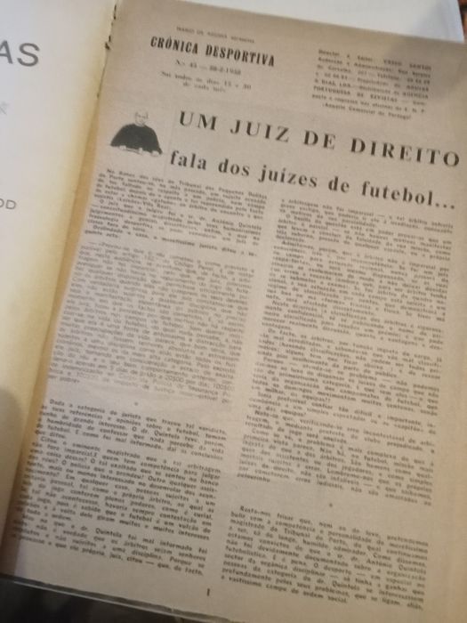 Revista crônica desportiva