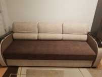 Sofa / kanapa rozkładana z pojemnikiem