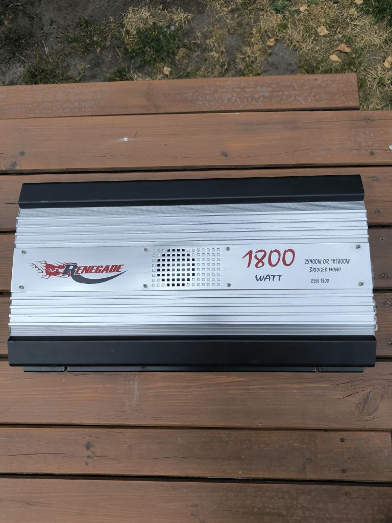 Wzmacniacz Renegade REN 1800 2 kanały 700 RMS super stan mocny okazja!