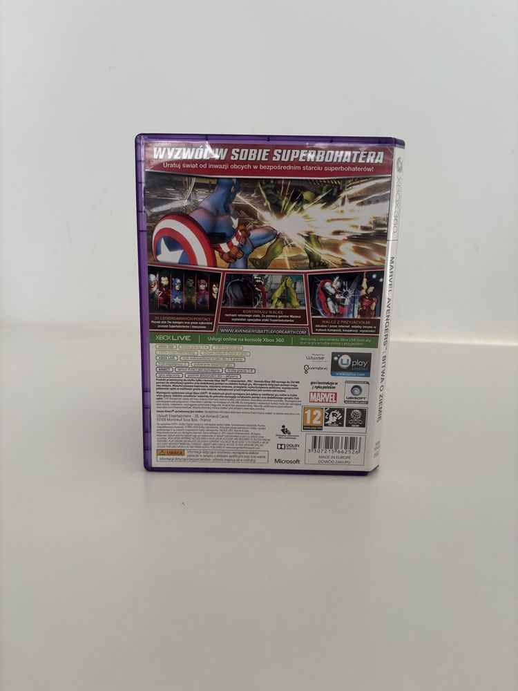 Marvel Avengers Bitwa o ziemie, Xbox 360