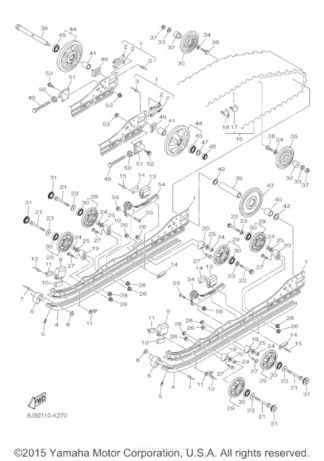 Запчасти снегоходов Yamaha, Polaris, Arctic Cat, Bombardier