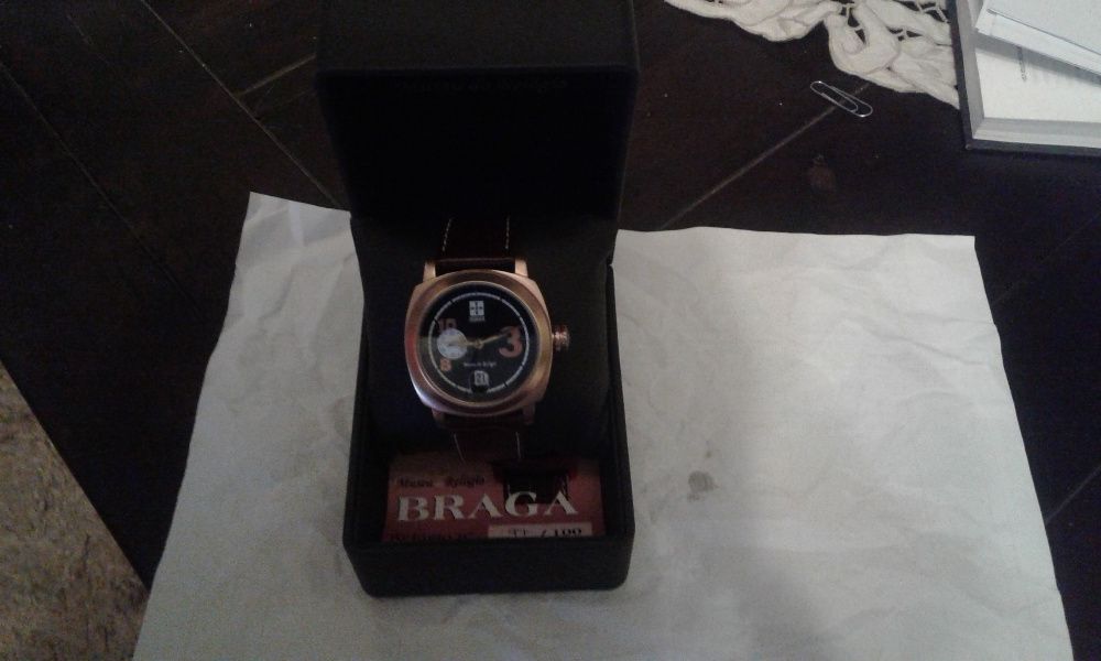 Relogio a corda manual Museu do Relogio