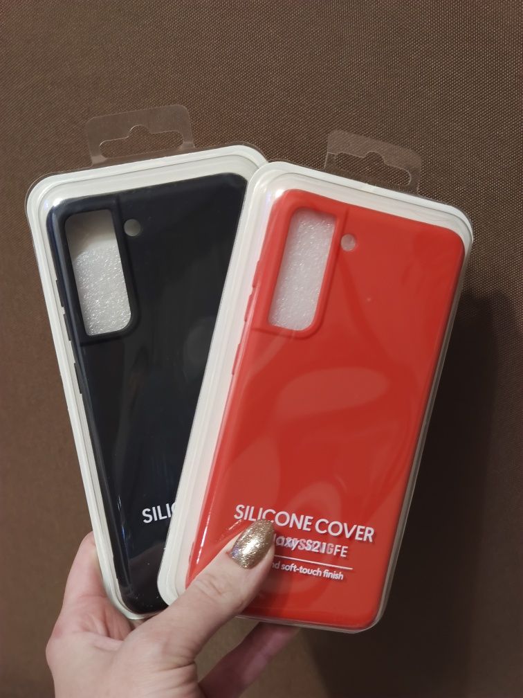 Чехол для Samsung Galaxy S21 FE, чохол з мікрофіброю на самсунг s21 fe