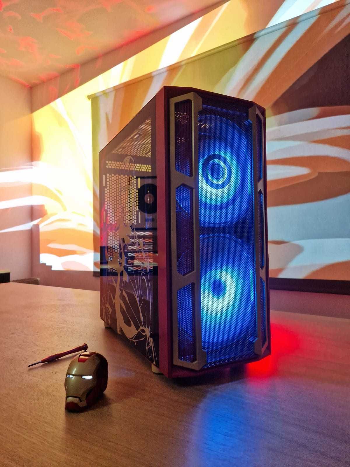 CAIXA ATX - TEMA IRON-MAN 100% Personalizada