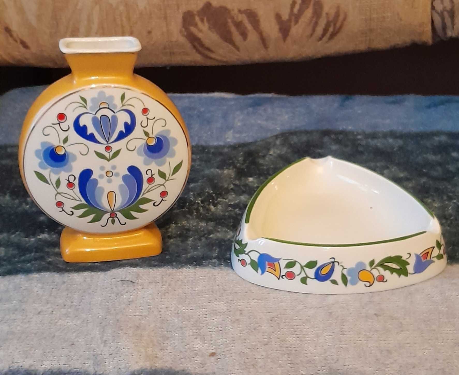 Porcelana Lubiana Polska wazon popielnica