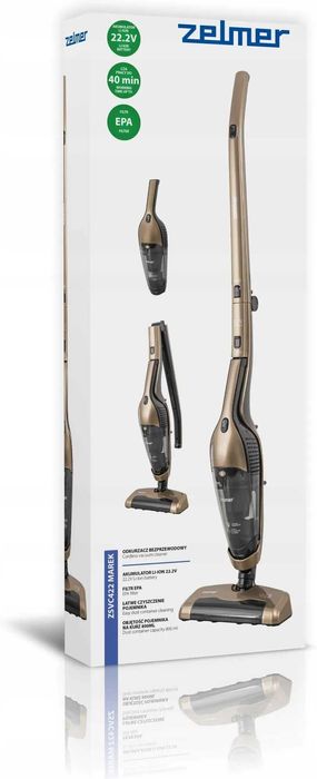 Odkurzacz bezprzewodowy Zelmer Marek ZSVC422 40min