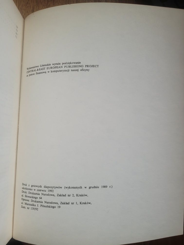 Jerzy Wyrozumski Dzieje Krakowa Tom 1 (do schyłku wieków śr.) 1992 WLK