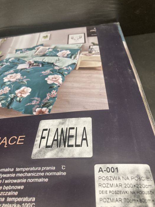 Komplet pościeli flanela 220x200 A-001
