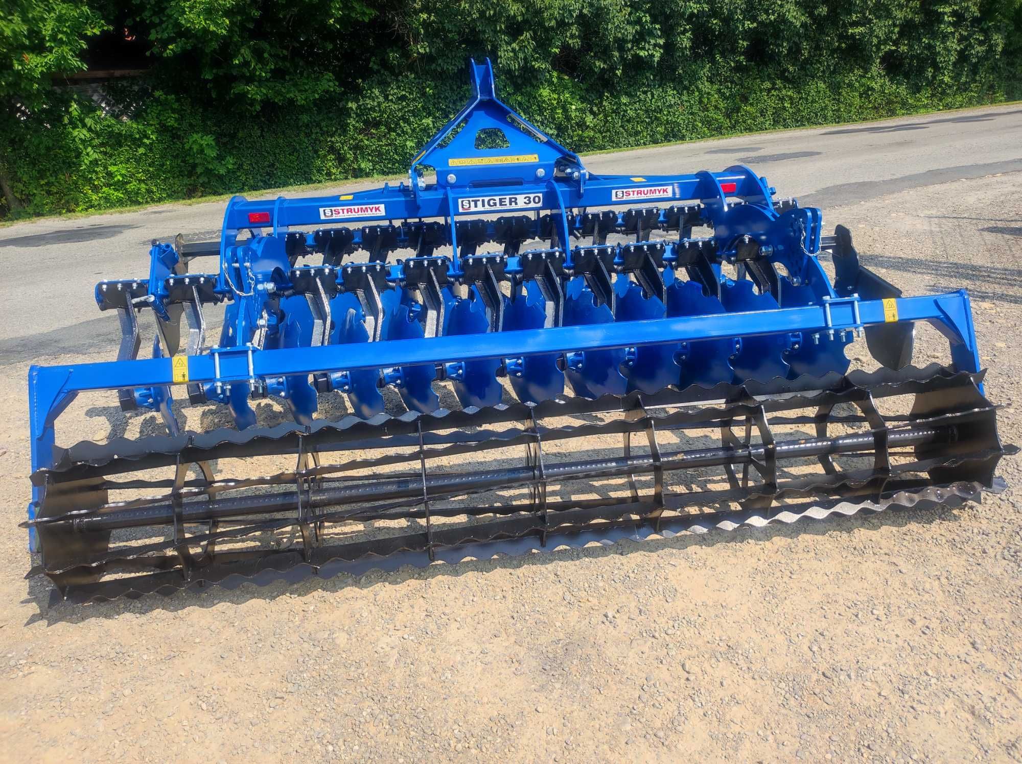 brona talerzowa CIĘŻKA talerzówka strumyk bez hydropaku TIGER