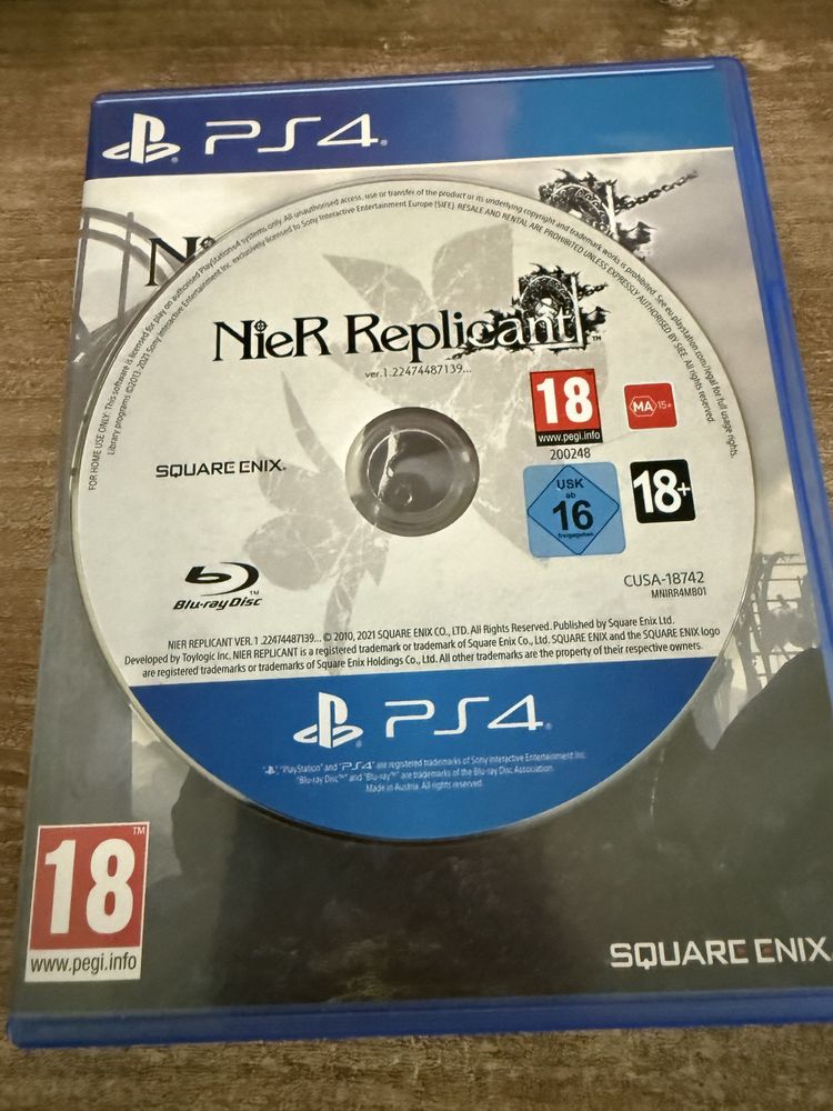 Nier replicant, ps4, stan dbd