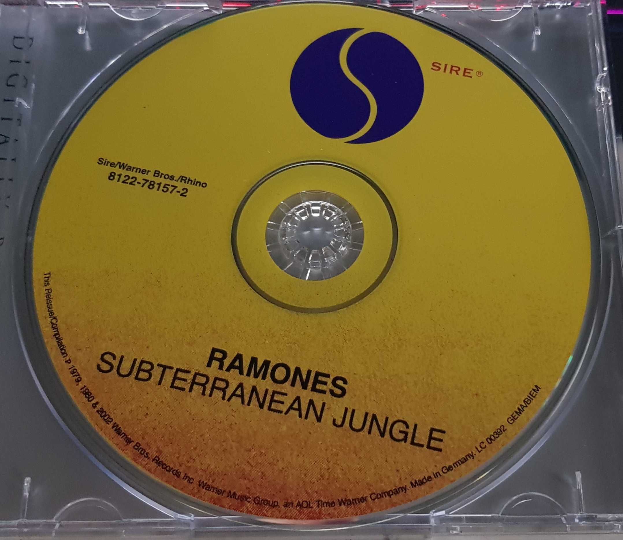 RAMONES  Subterranean Jungle CD Punk Rock