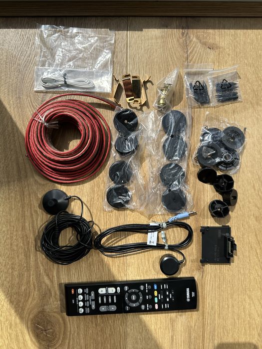 2x JBL ES90 + Yamaha RX-V479 – zestaw stereo + oryginalne akcesoria