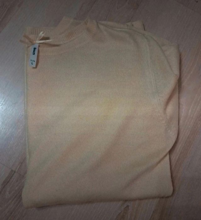 Sweterek sinsay cytrynowy śliczny