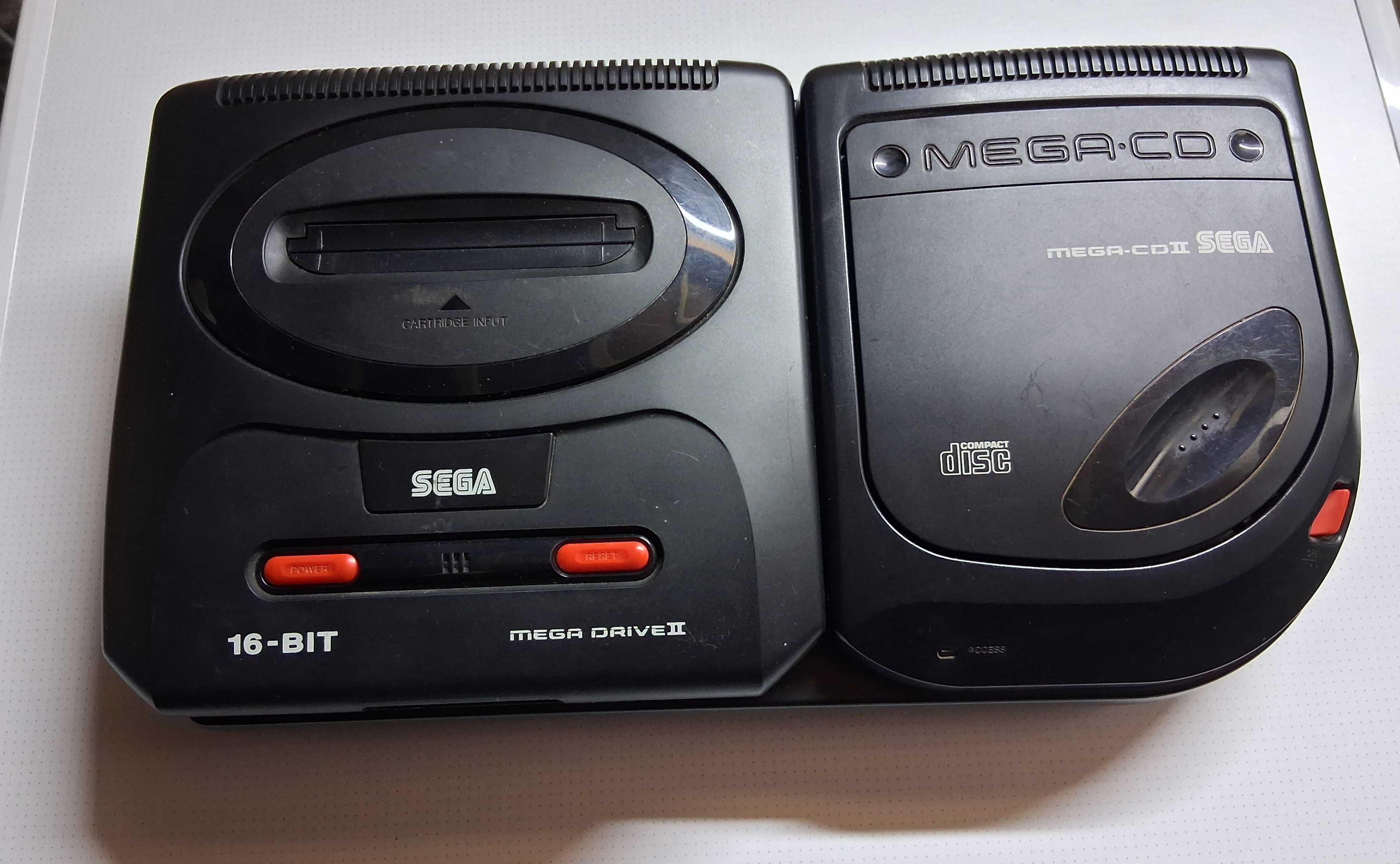 Sega Mega Cd e Mega Drive + Jogos