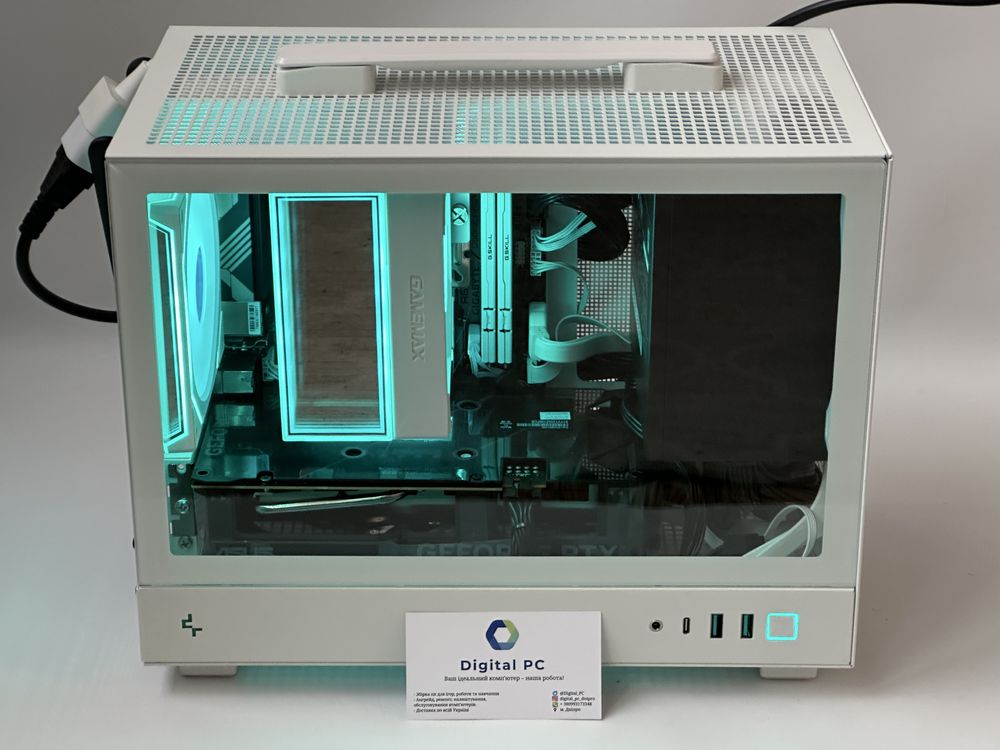 ‼️Ігровий пк Mini-ITX 4060ti r5 7500f 32ddr5 Wi-fi-6e