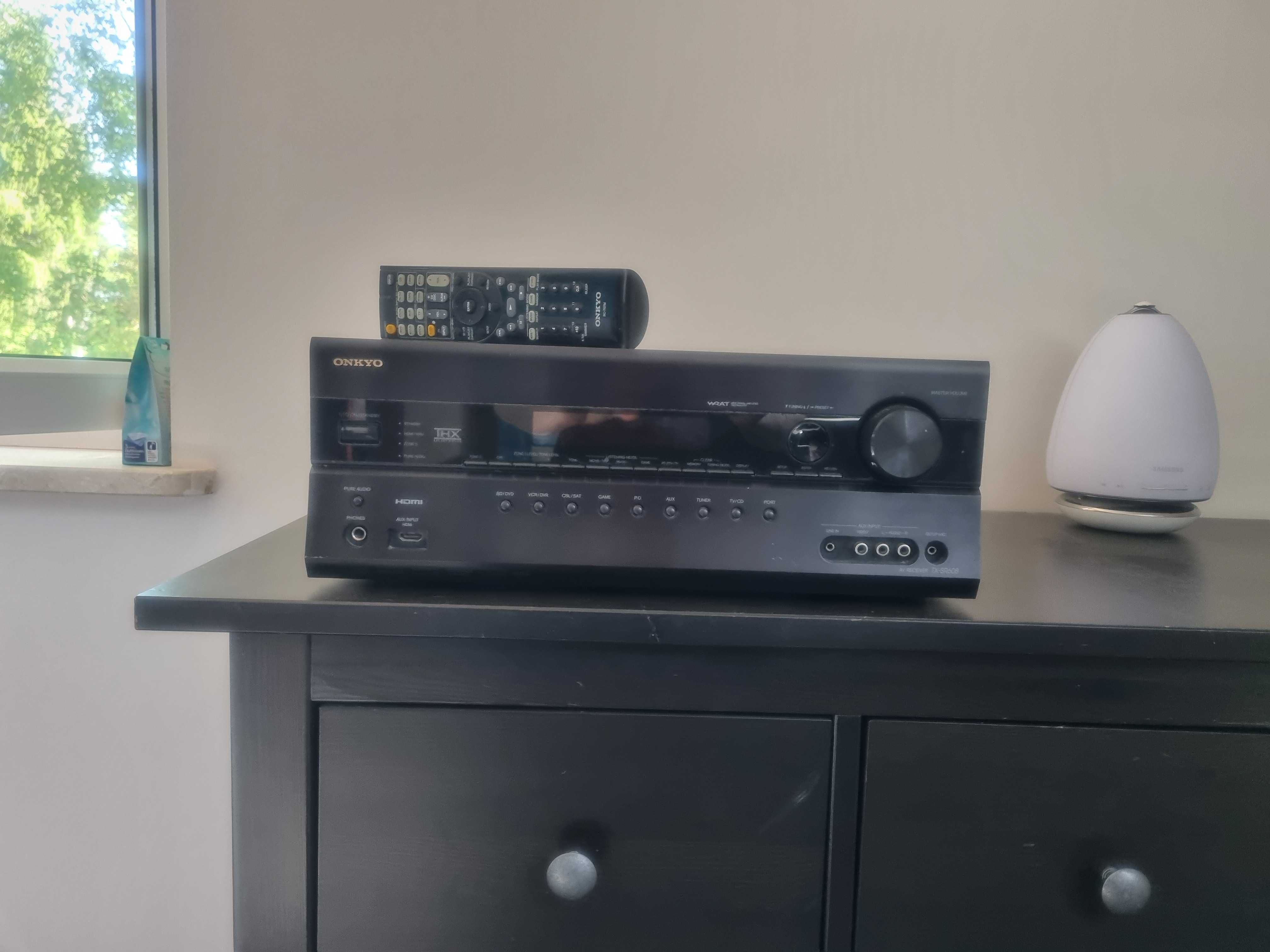 OKAZJA Amplituner kino domowe Onkyo tx sr608 thx hdmi 7.2 nagroda EISA