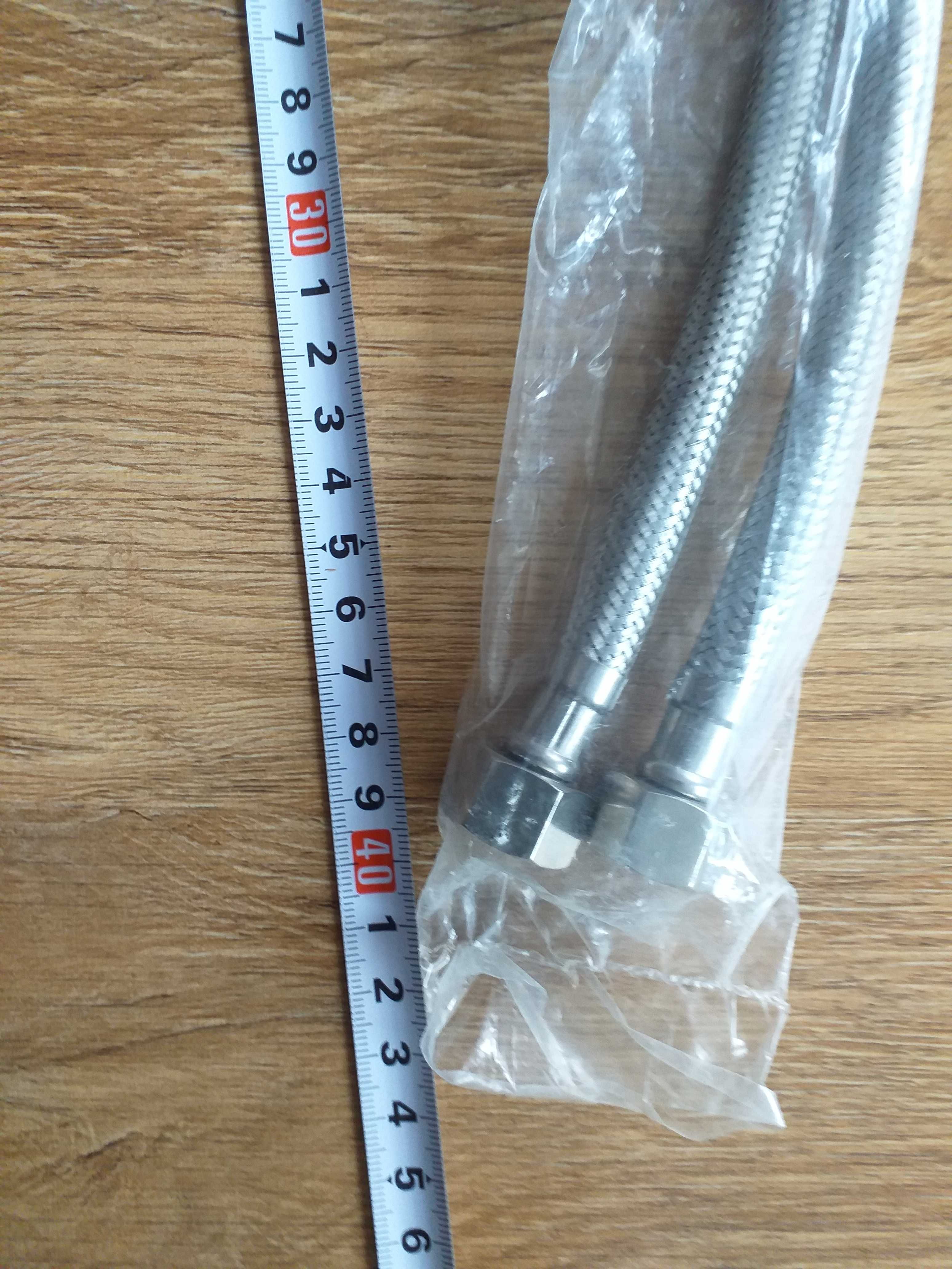 Wężyki do kranu – nowe- 2szt.