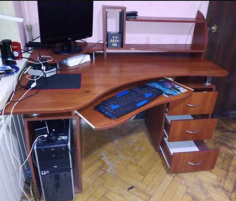 Стол письменный Большой Компьютерный стол, Письменный стол 100*140*60