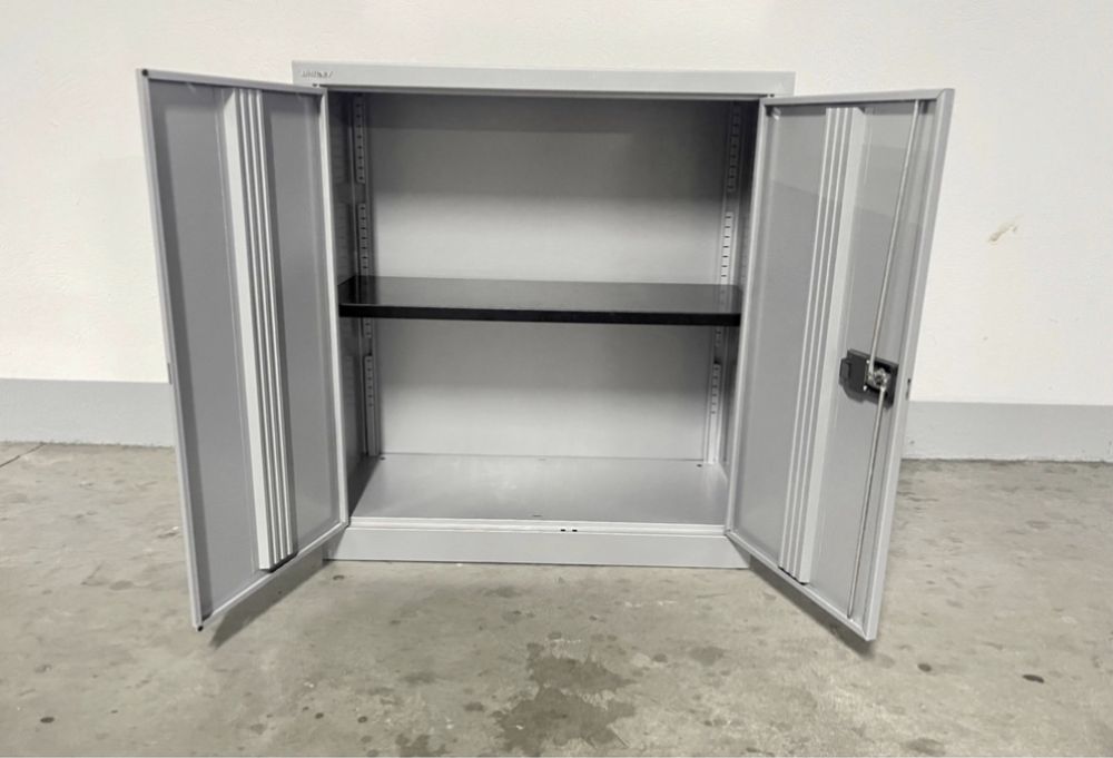 BISLEY Metalowa szafa skrzydła 1000x914x400 RODO kancelaria narzędzia