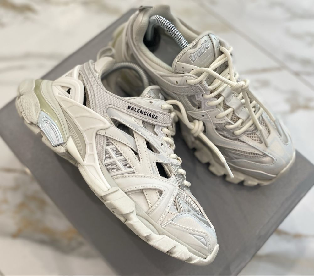Balenciaga Track 2.0 38 white original off wmns женские new