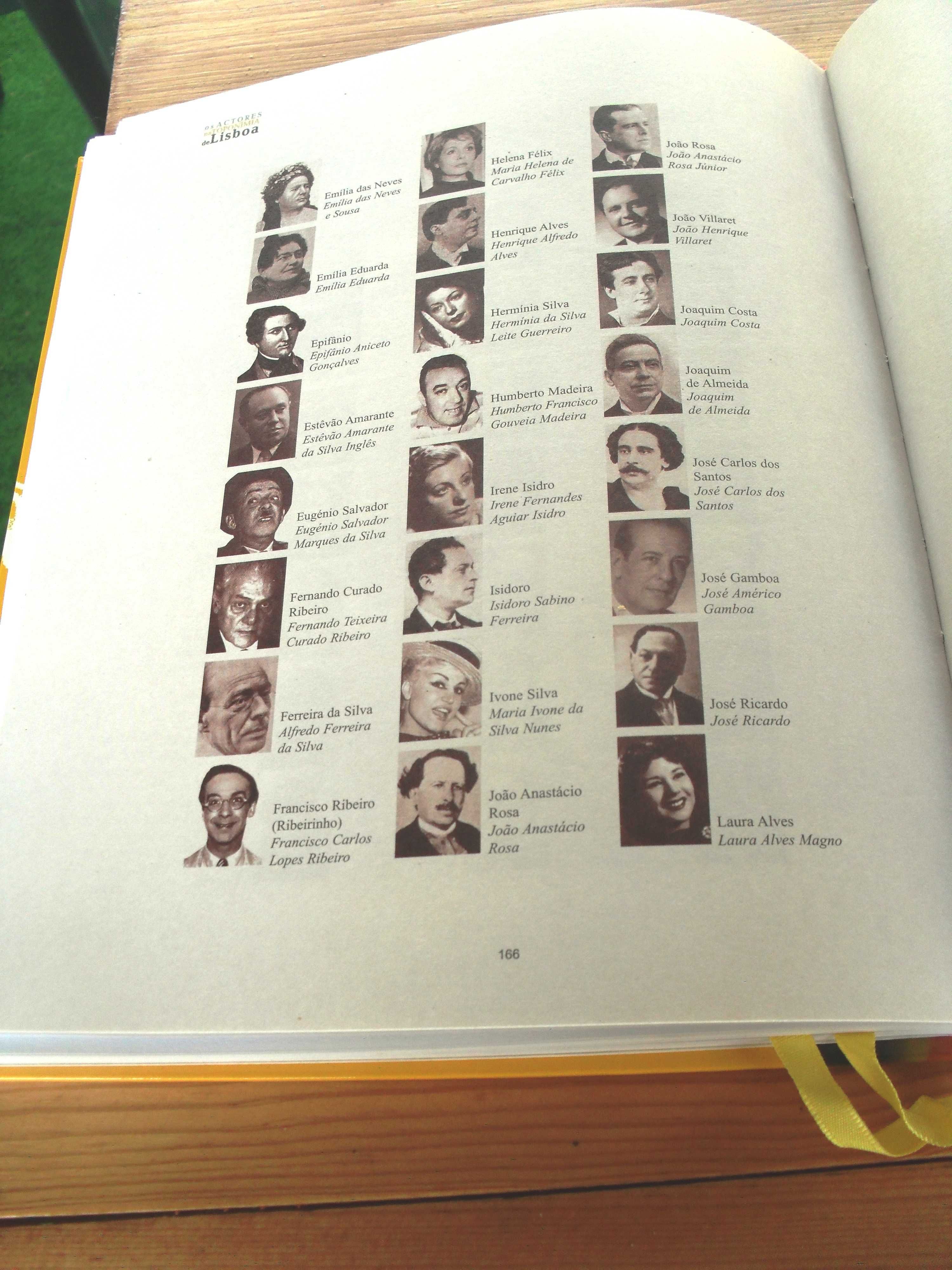 Os Actores na Toponímia de Lisboa de Mário Jacques e Silva Heitor