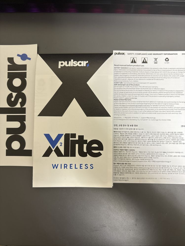 Игровая мышка pulsar xlite v2 mini