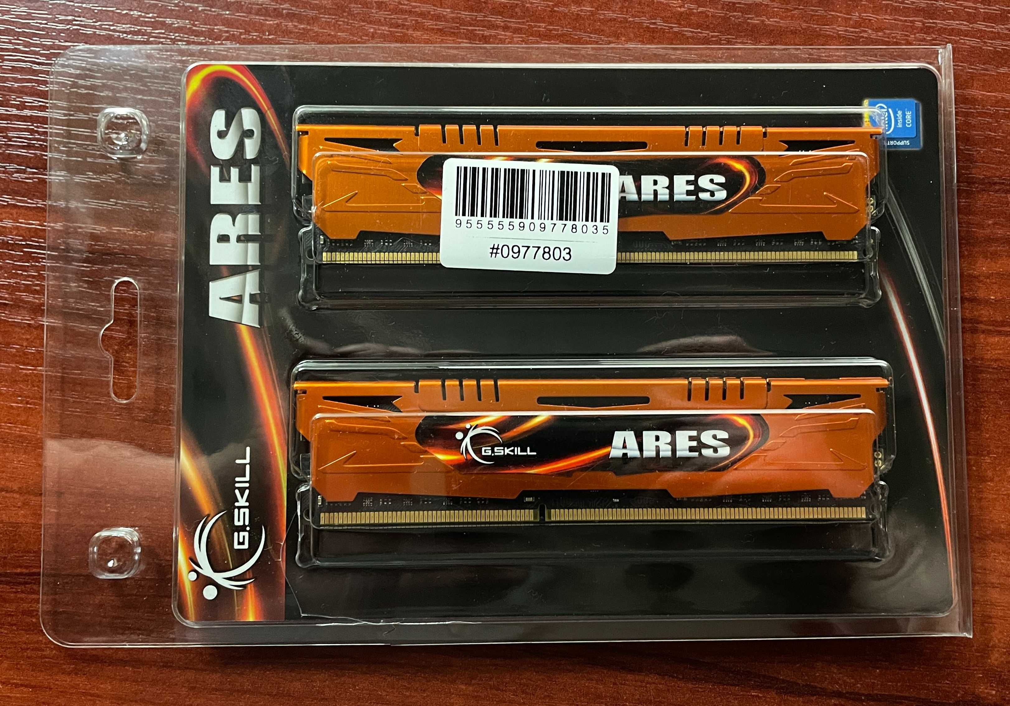 Оперативна пам'ять G.Skill Ares DDR3 2x4Gb 2133 МГц Б/В