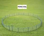 Lonżownik / ujeżdżalnia dla koni, średnica 16m - panele ogrodzeniowe