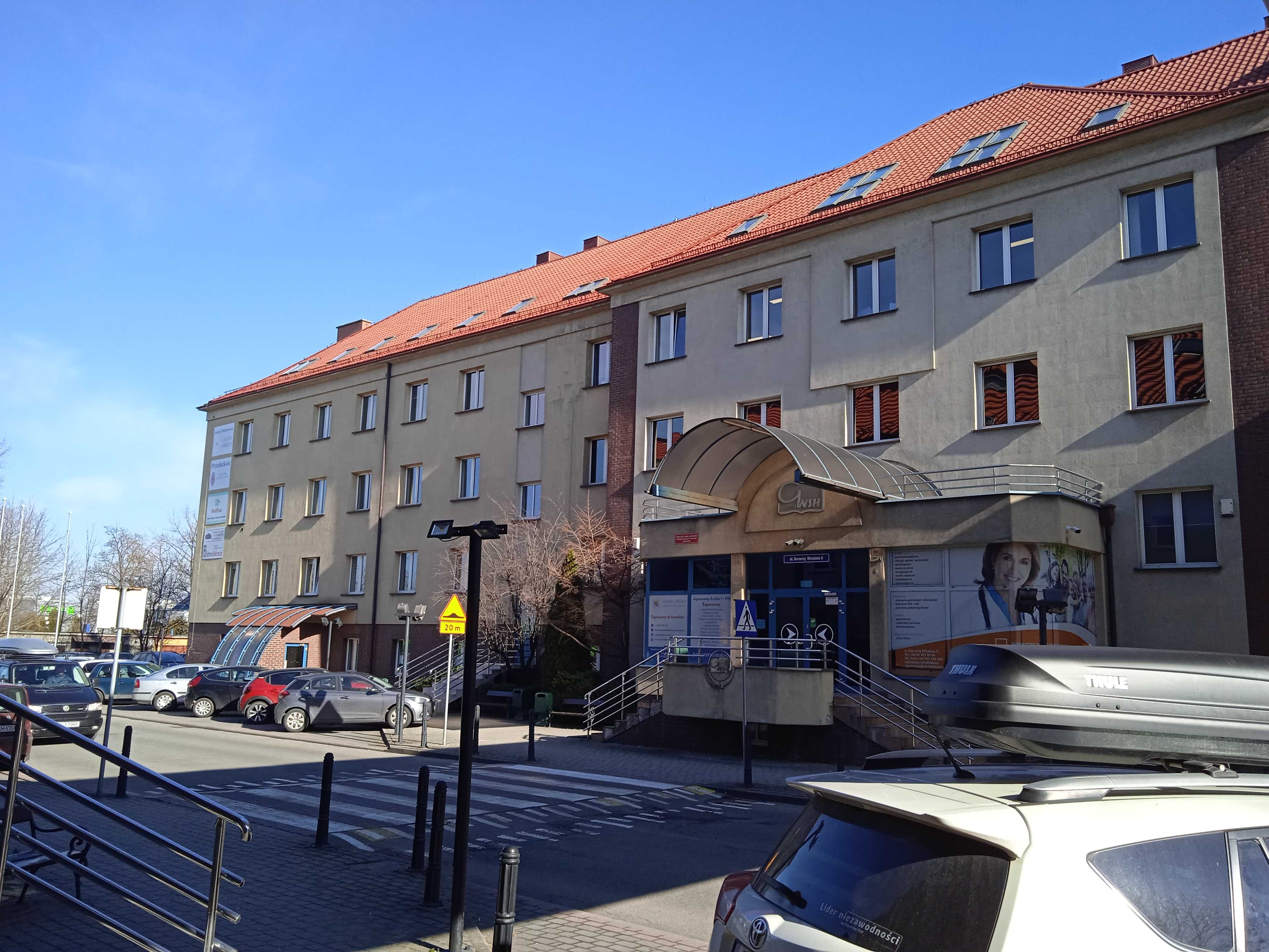 Sala szkoleniowa/wykładowa/aula Katowice Piotrowice darmowy parking