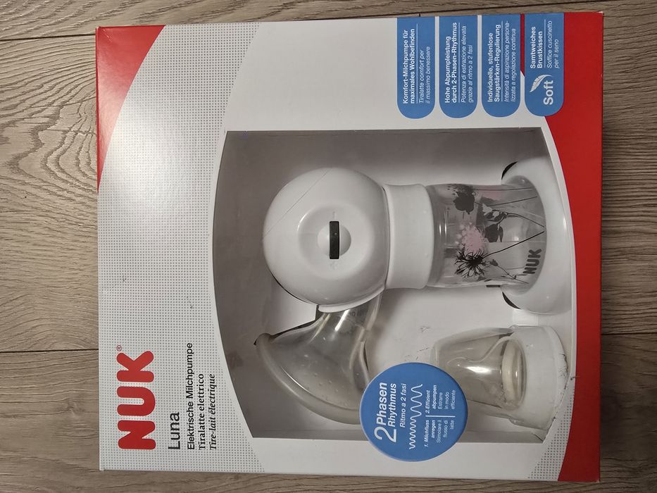 Laktator elektryczny NUK  Dwufazowy Luna