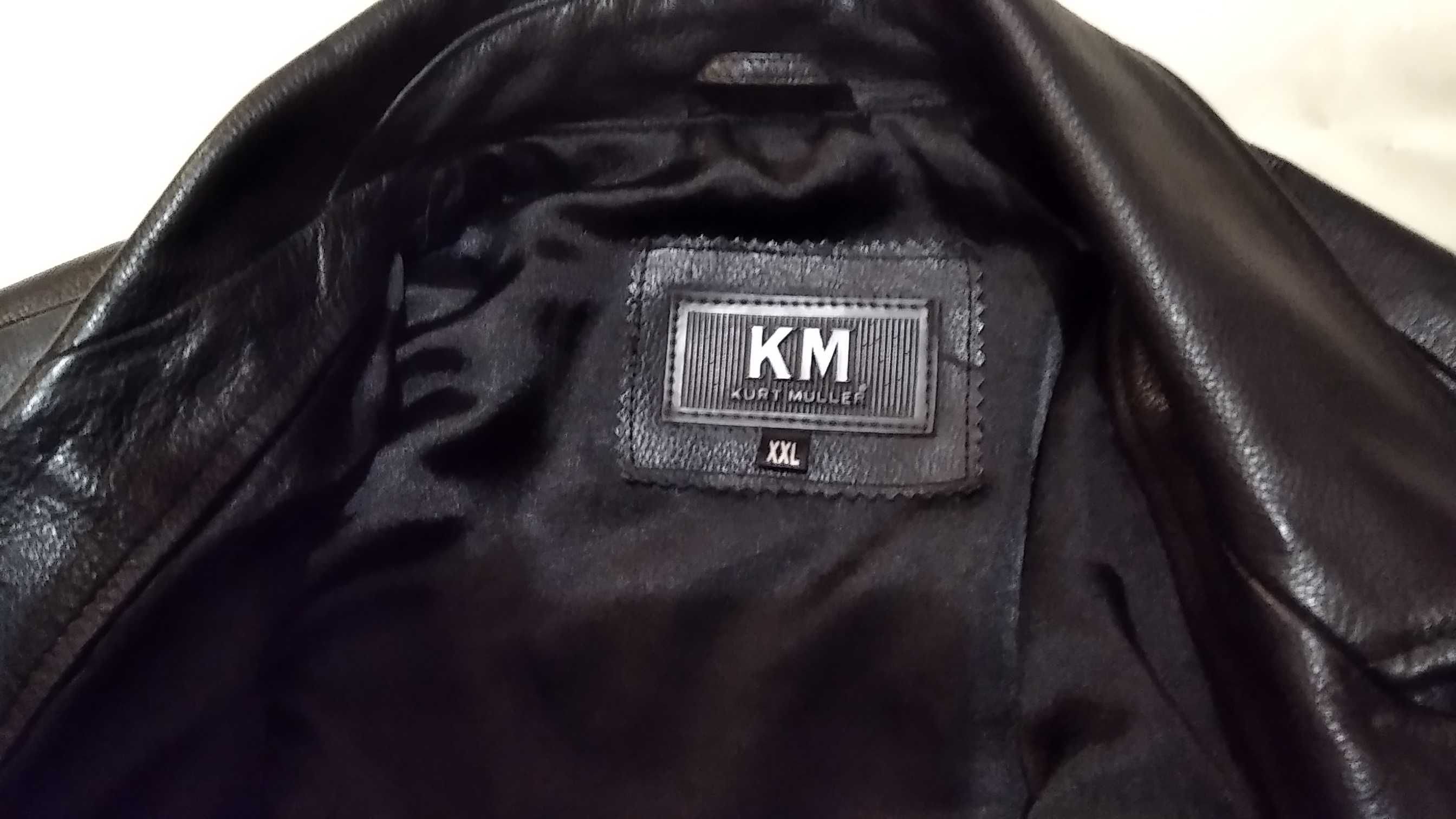 Пиджак мужской из натуральной кожи