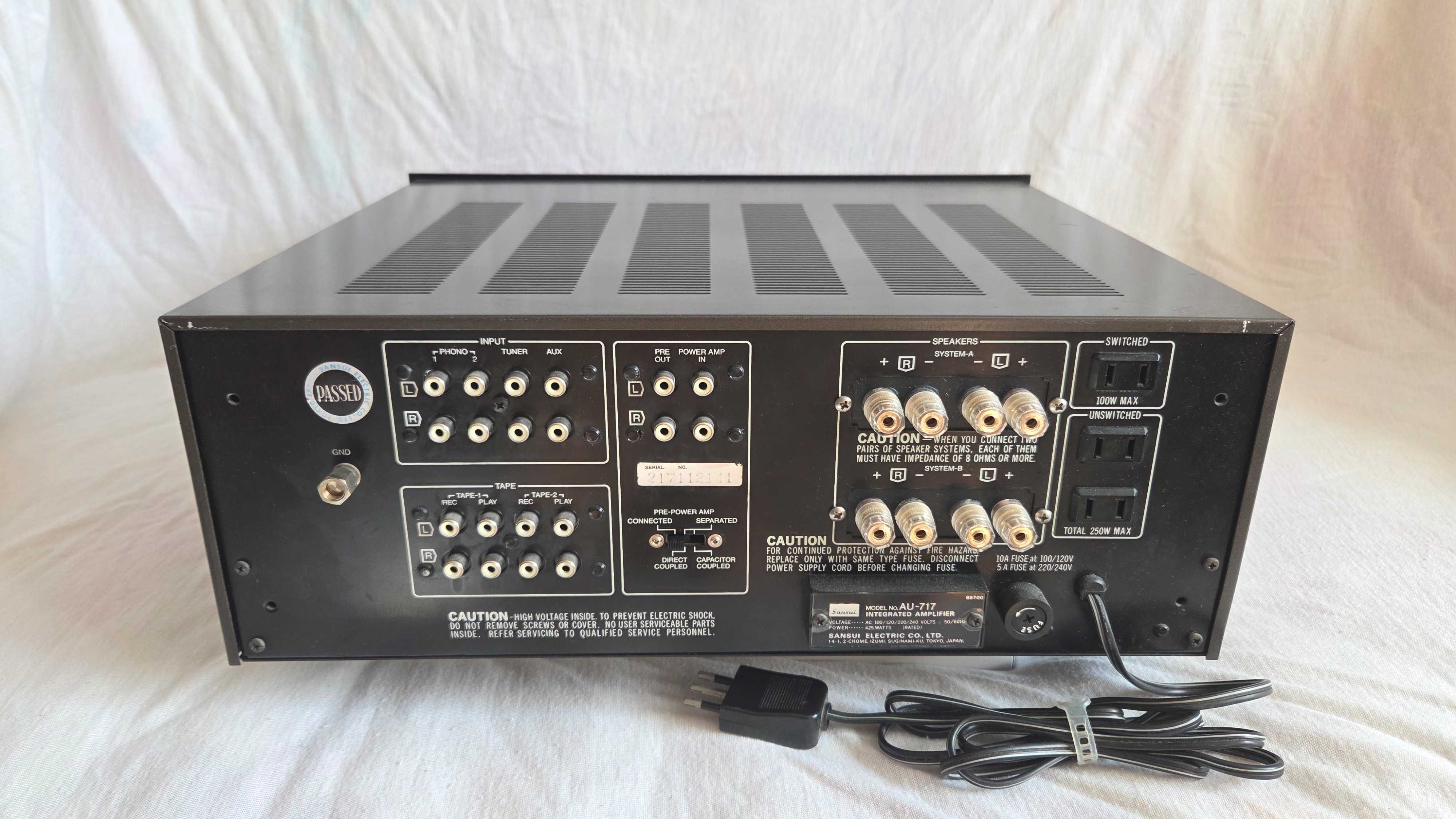 Wzmacniacz Sansui AU-717 Hi-End Vintage
