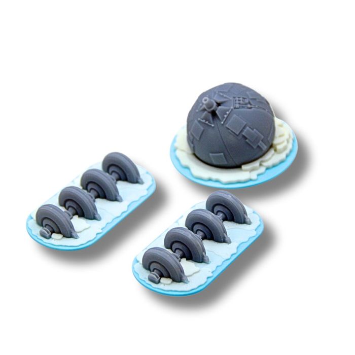 Bitwa o Hoth Działo i Generatory - figurki znaczniki