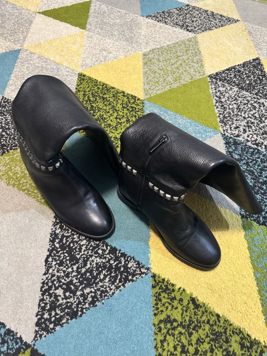 Шкіряні чоботи Angello Bervicato