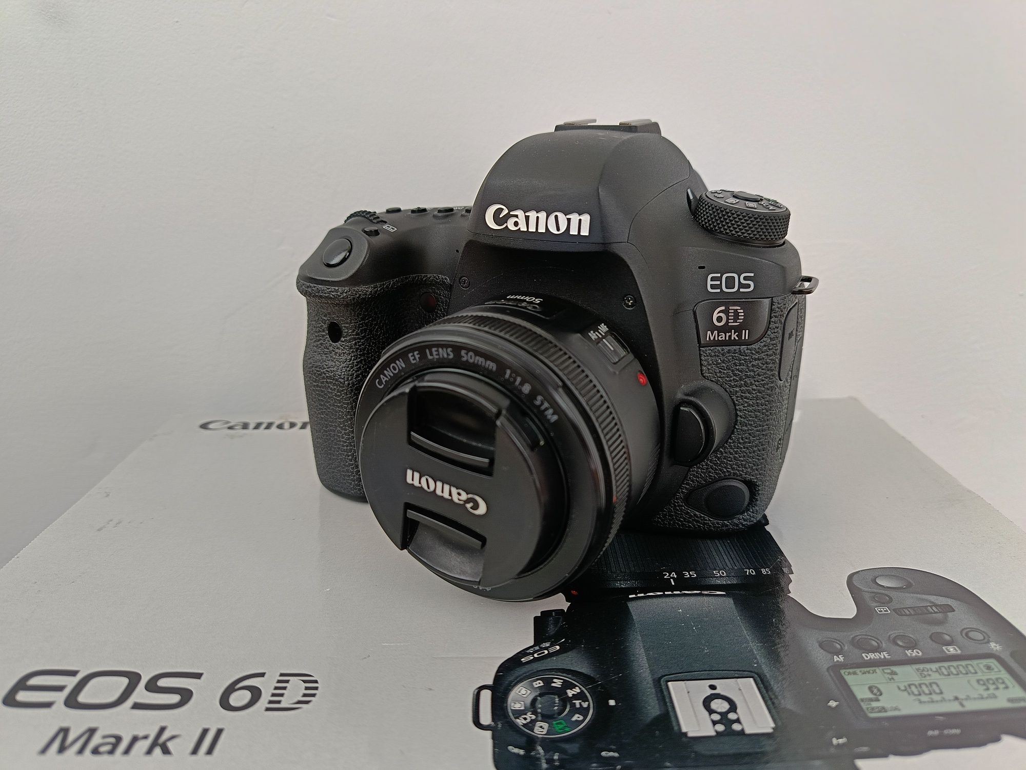 Продам фотоапарат Canon 6D Mark ll + об'єктив Canon EF 50mm 1.8 STM