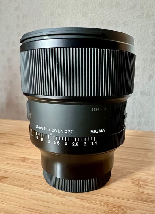 Sigma 85mm f/1.4 DG DN Art – jak nowy, na bagnet Sony E