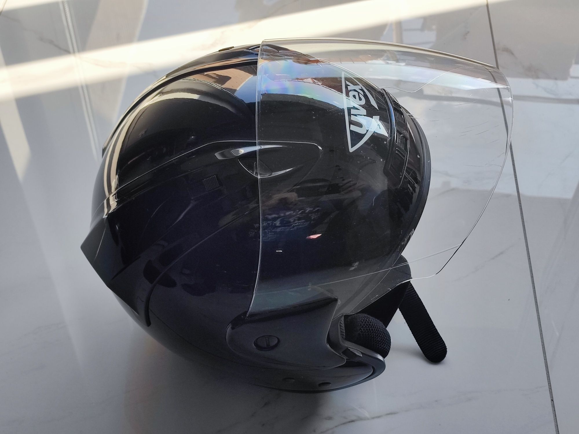 Kask UVEX JET100 size M na motor motocykl chopper mało używany