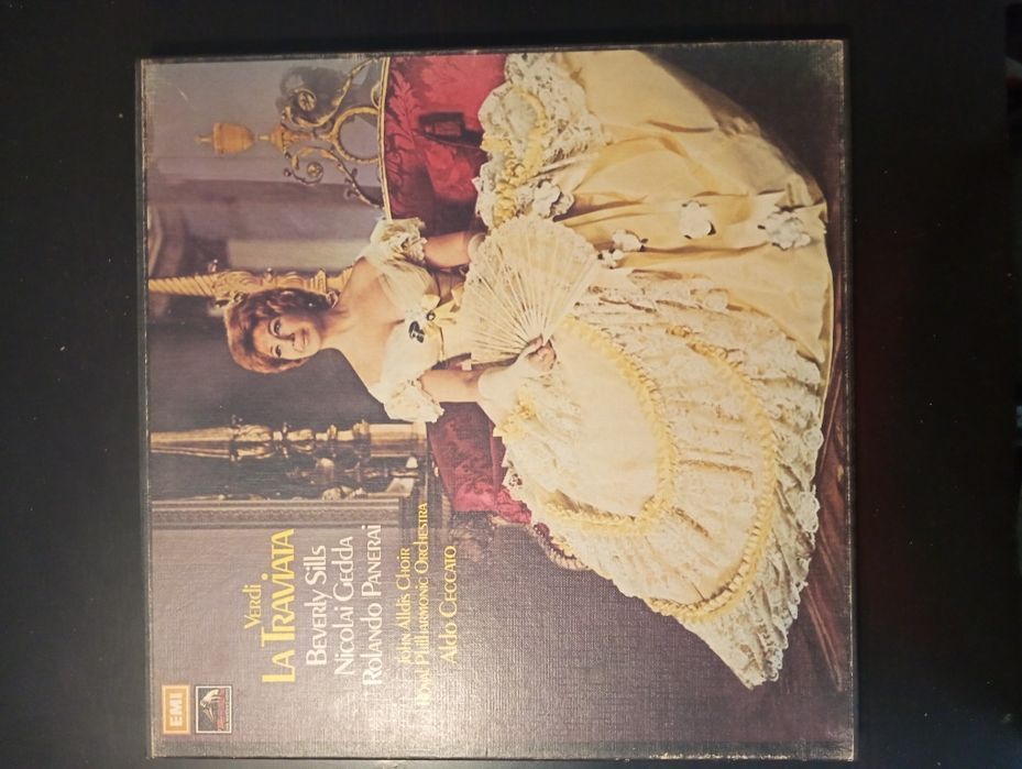 Giuseppe Verdi - La Traviata	3xVinil Musica Classica	 1972 Como novos!