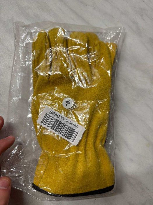 WFX skórzane ogrodnicze rękawice robocze uniwersalne rozmiar XL B1379