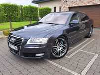 Audi A8 PIĘKNA Audi A8 4,2TDI 326PS Tylko 222tys.km.Serwis...
