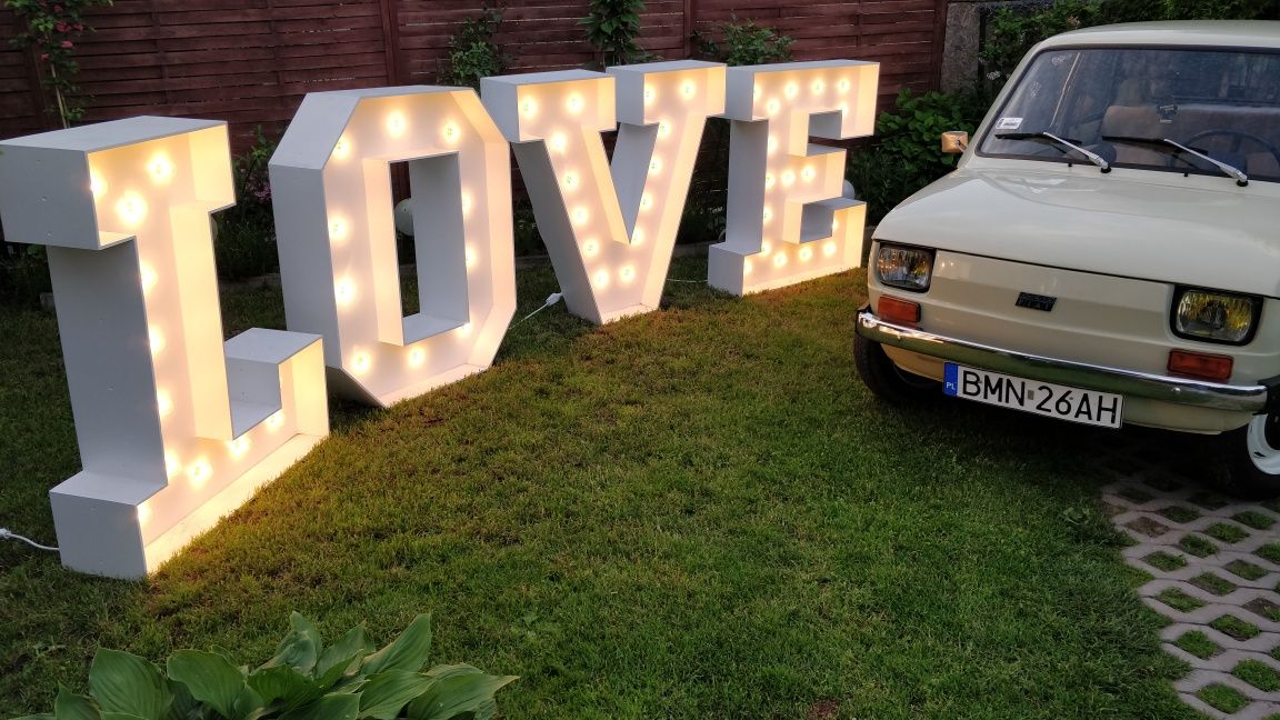 Sprzedam Napis LOVE 1,2x4m. Wesele, dekoracja